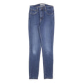LEVI'S 721 Womens Jeans Blue Slim Skinny Denim Medium W26 L28 Stylish Stretch