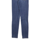 LEVI'S 721 Womens Jeans Blue Slim Skinny Denim Medium W26 L28 Stylish Stretch