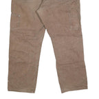 DICKIES Mens Jeans Brown Regular Straight Denim Medium W40 L29 Workwear