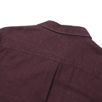 VANS Mens Maroon Shirt S Cotton Blend Casual Button Up Long Sleeve