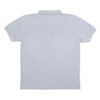 KAPPA Mens Grey Polo Shirt XL Cotton Blend Short Sleeve Classic Fit Casual