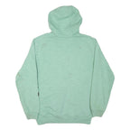 CARHARTT Mens Green Pullover Hoodie M Logo Print Workwear Cotton Blend