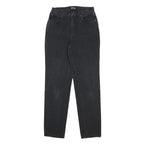 VERSACE JEANS COUTURE Womens Black Denim Regular Straight Fit Cotton Medium W30