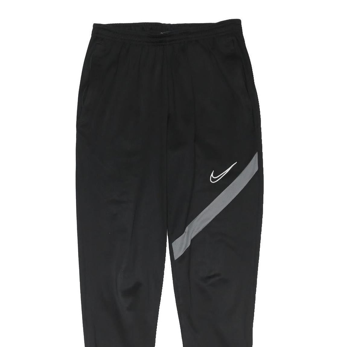 NIKE Mens Joggers Black & Grey Slim Tapered S W26 L29 Sportswear