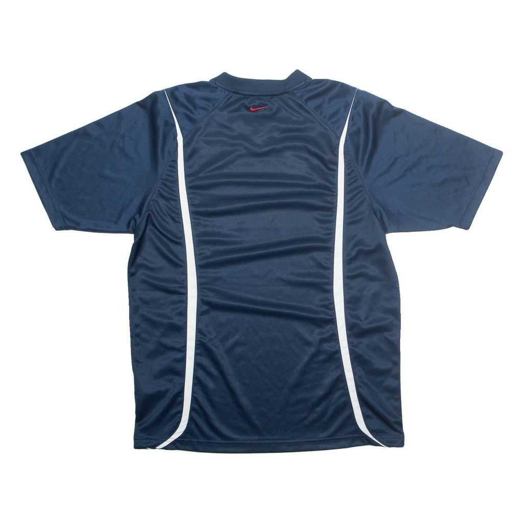 NIKE Mens Jersey Blue V-Neck M