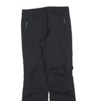 CRIVIT Womens Polyester Blend Black Regular Fit Straight Leg Trousers W30 L30