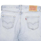 LEVI'S Mens Denim Blue Casual Shorts L W30 Faded Style Classic Fit