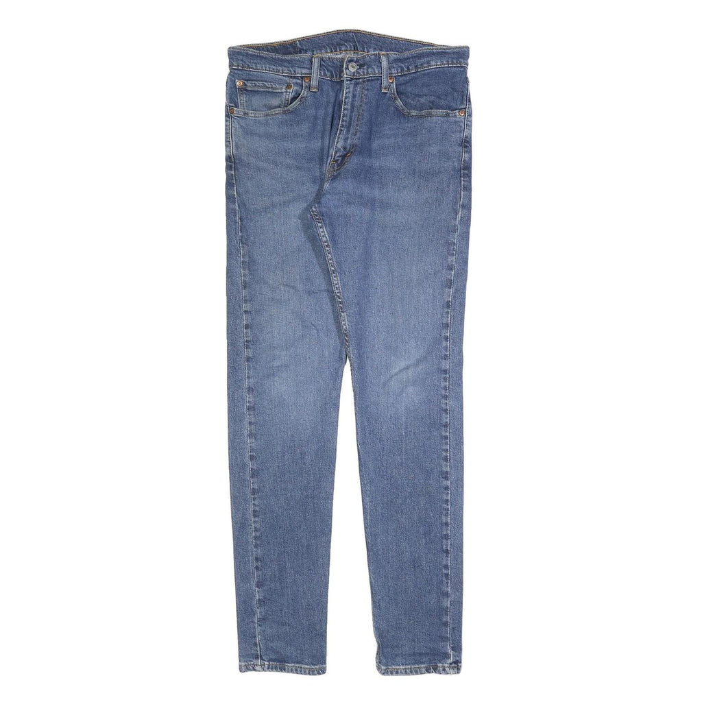 LEVI'S 512 Lo-Ball Mens Jeans Blue Slim Skinny Denim Medium W32 L32