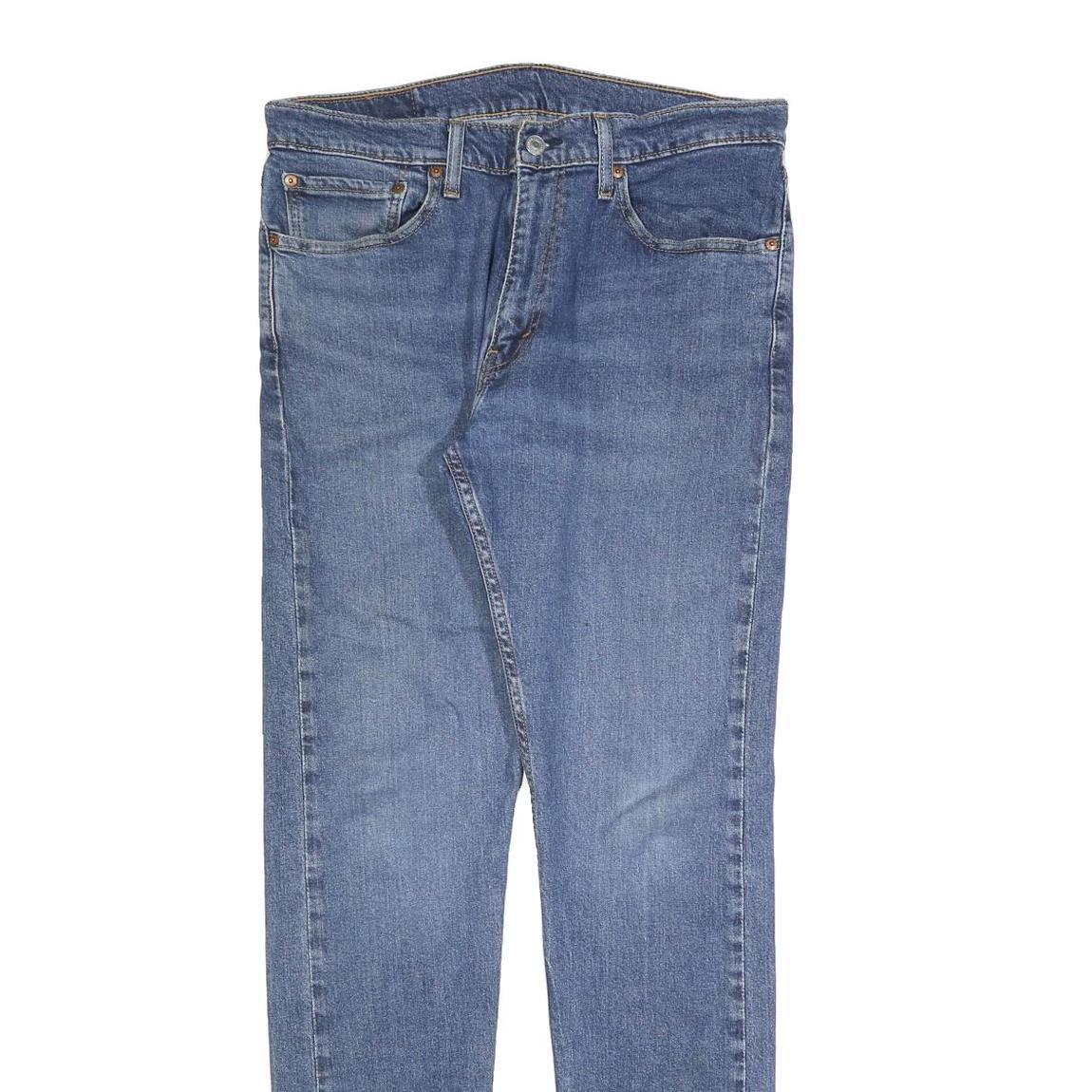 LEVI'S 512 Lo-Ball Mens Jeans Blue Slim Skinny Denim Medium W32 L32