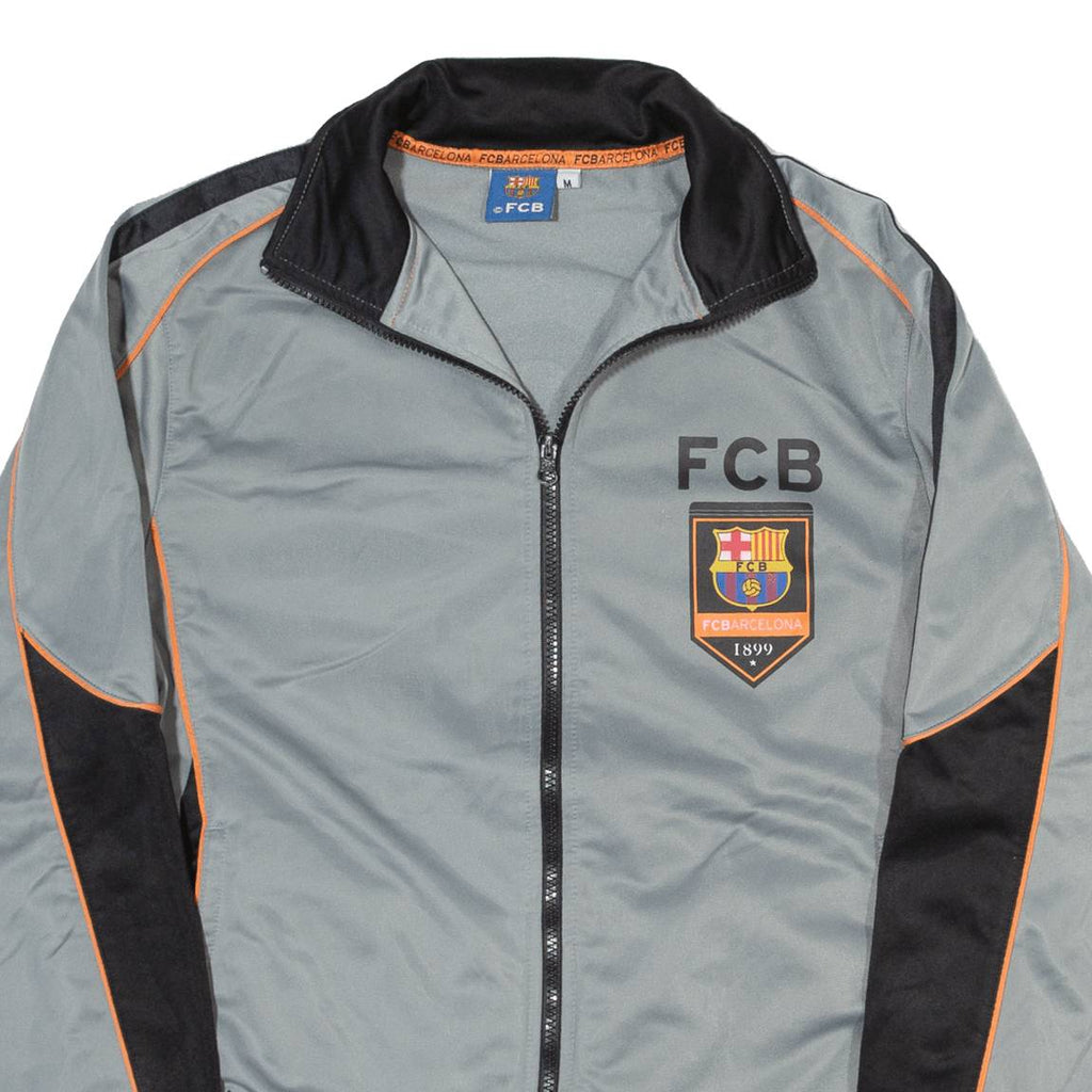 FCB Mens Track Jacket Black M