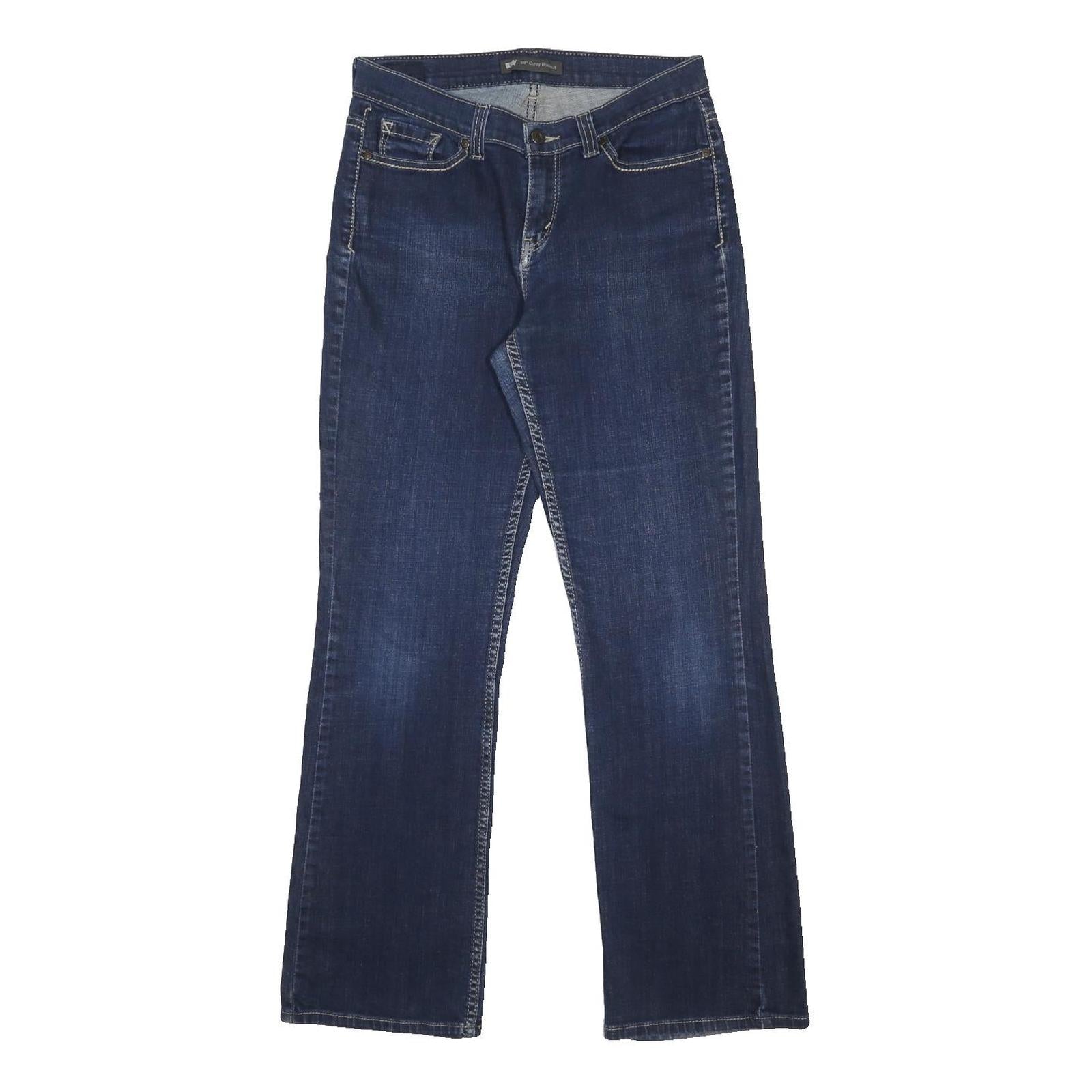 LEVI'S 529 Womens Jeans Blue Relaxed Bootcut Denim Medium W30 L31 Stretch Cotton