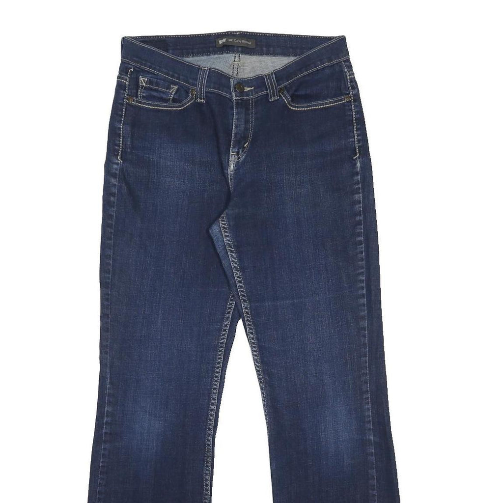 LEVI'S 529 Womens Jeans Blue Relaxed Bootcut Denim Medium W30 L31 Stretch Cotton