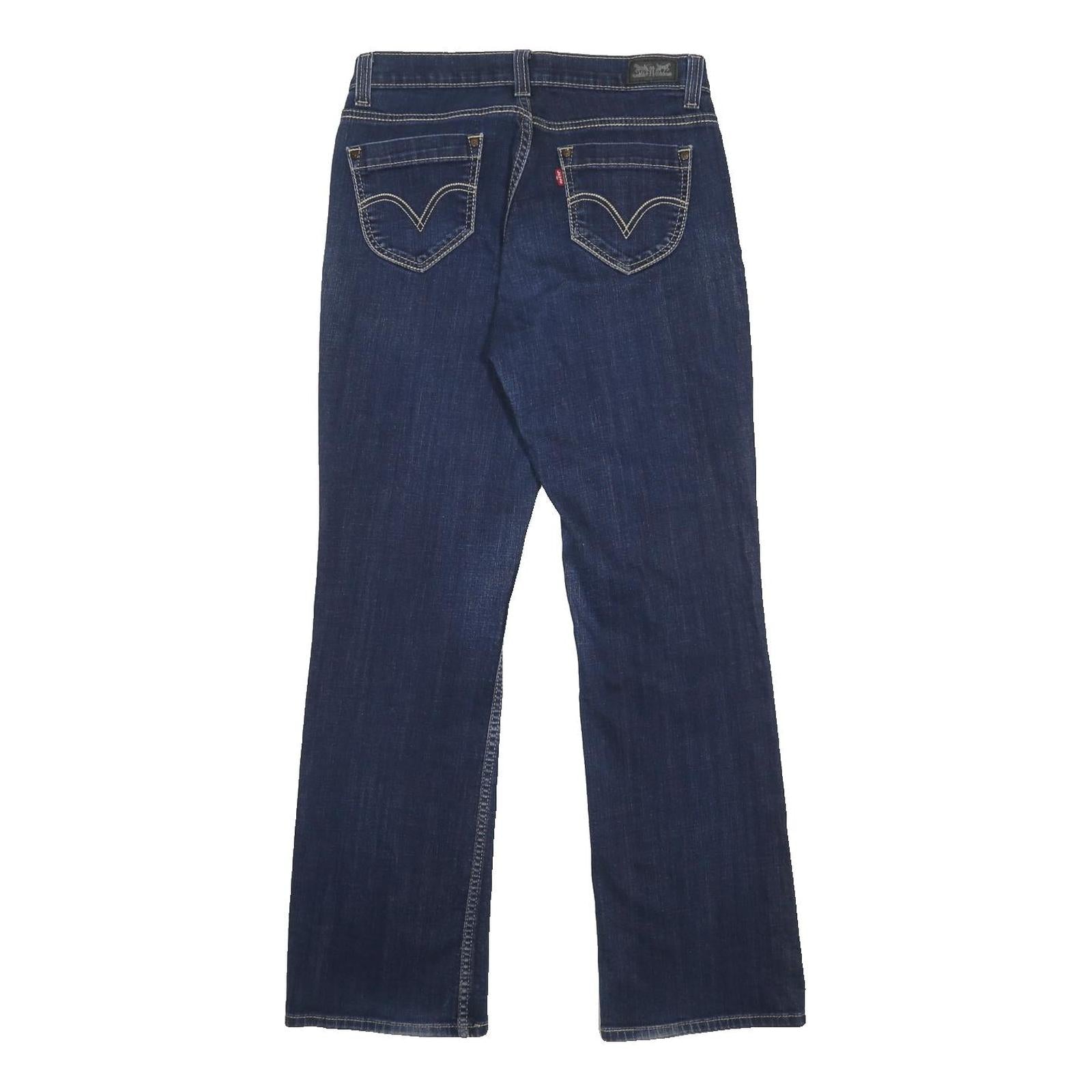 LEVI'S 529 Womens Jeans Blue Relaxed Bootcut Denim Medium W30 L31 Stretch Cotton