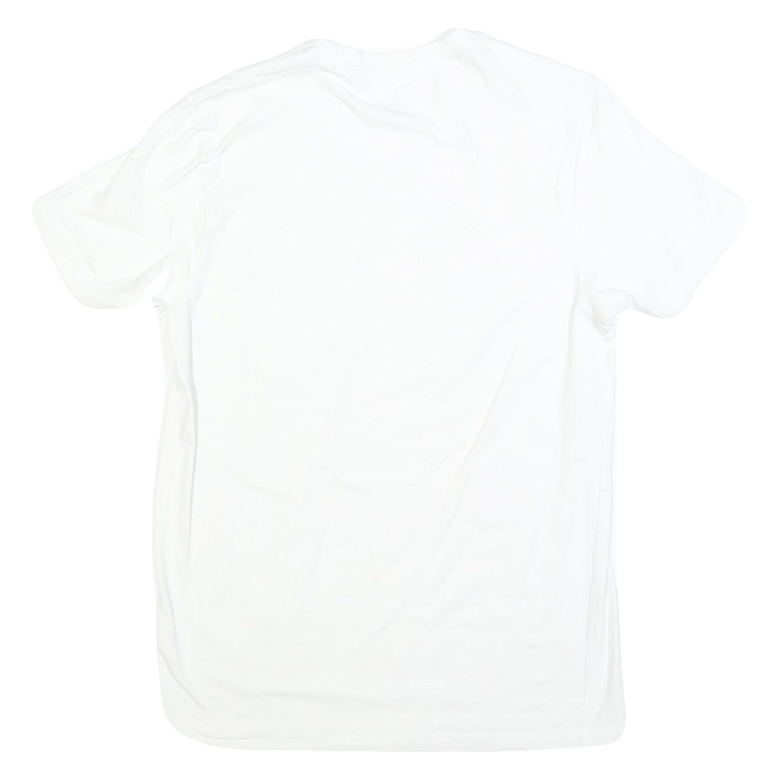 NAUTICA Womens White Crew Neck Short Sleeve Classic Fit T-Shirt M Plain Cotton