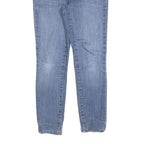 TOMMY HILFIGER Womens Slim Blue Denim Jeans W30 L27 Zip Closure Cotton Blend