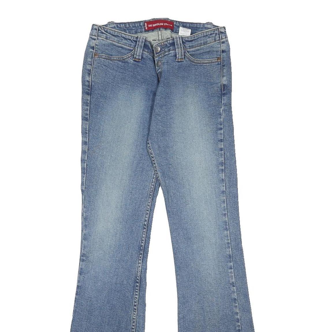 LEVI'S 520 Womens Jeans Blue Regular Bootcut Denim Light W26 L33 Classic Style