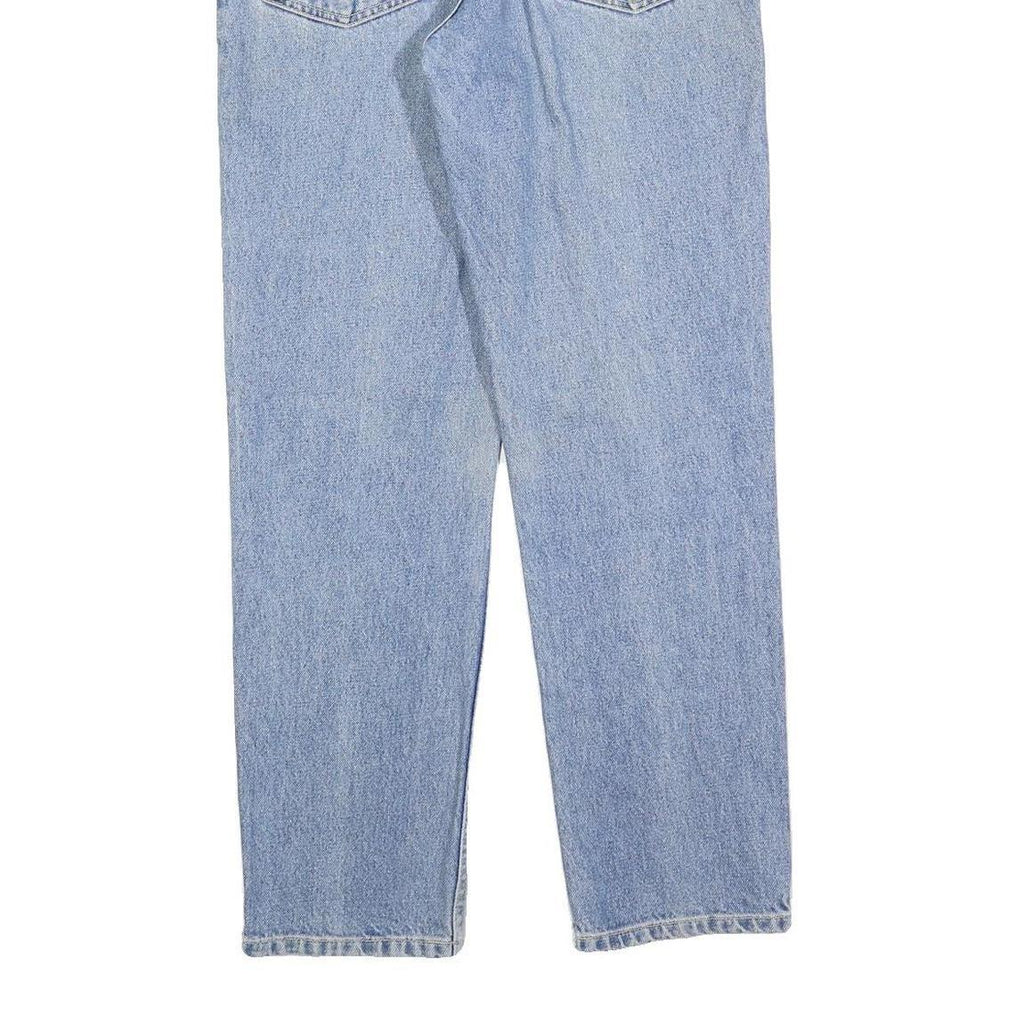 TOMMY HILFIGER Womens Regular Blue Denim Raw Jeans W27 L27 Classic Cotton Blend