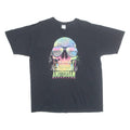 GILDAN Amsterdam Skull Mens T-Shirt Black XL