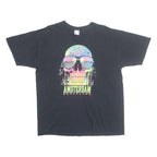 GILDAN Amsterdam Skull Mens T-Shirt Black XL