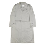 BUGATTI Mens Beige Cotton Trench Jacket XL Button Closure Classic Fit Stylish