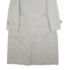 BUGATTI Mens Beige Cotton Trench Jacket XL Button Closure Classic Fit Stylish