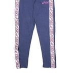 ASICS Mens Joggers Blue & Pink Slim Tapered S W26 L30