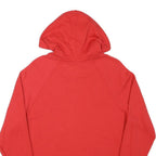 CHAMPION Mens Red Pullover Hoodie M Classic Logo Cotton Sweatshirt
