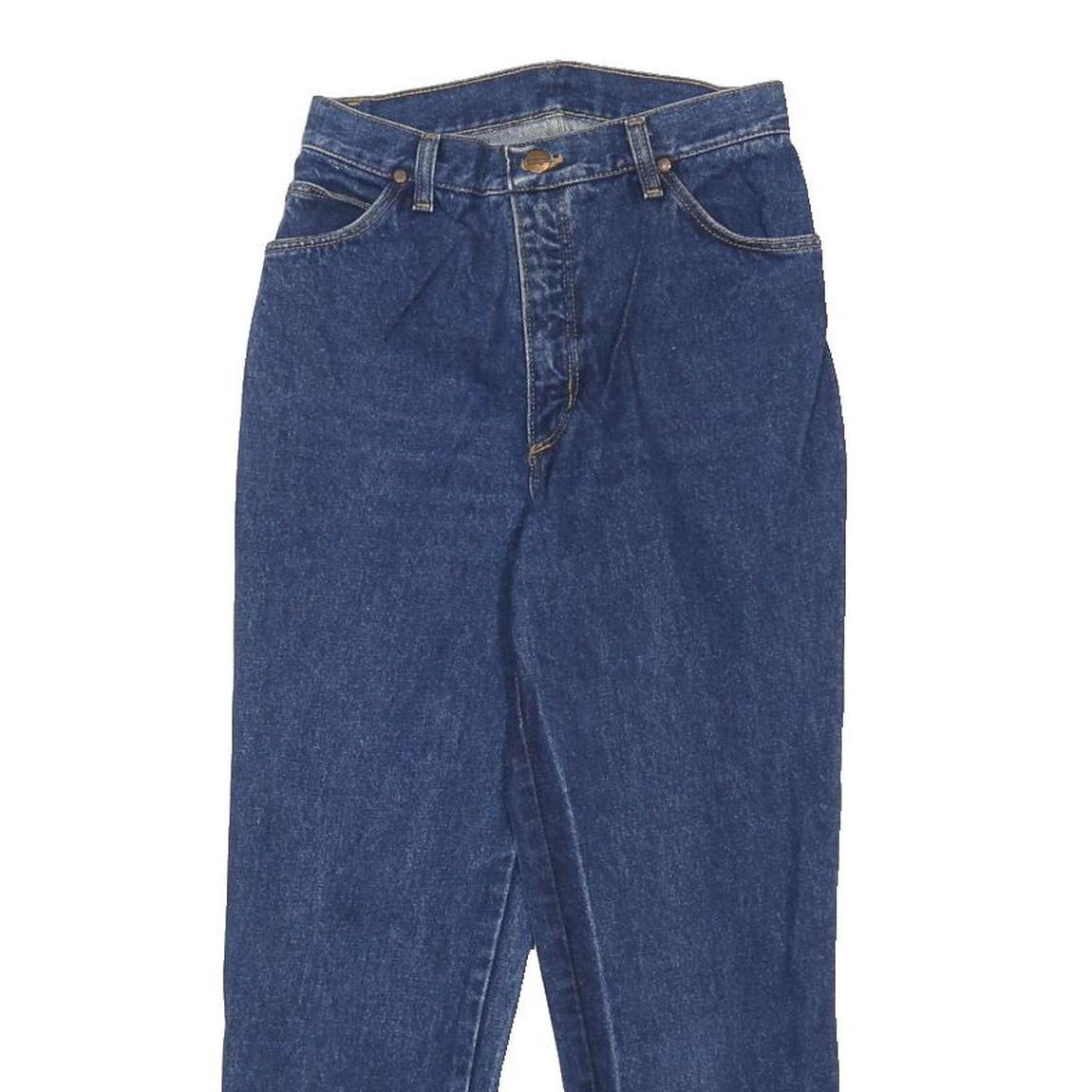 WRANGLER Womens Blue Regular Fit Straight Leg Denim Jeans W24 L23 Classic Style
