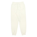 NIKE Womens Joggers Cream S W24 L27 Cotton Blend Slim Fit Tapered Leg