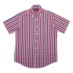 TOMMY HILFIGER Mens Shirt Red Striped S