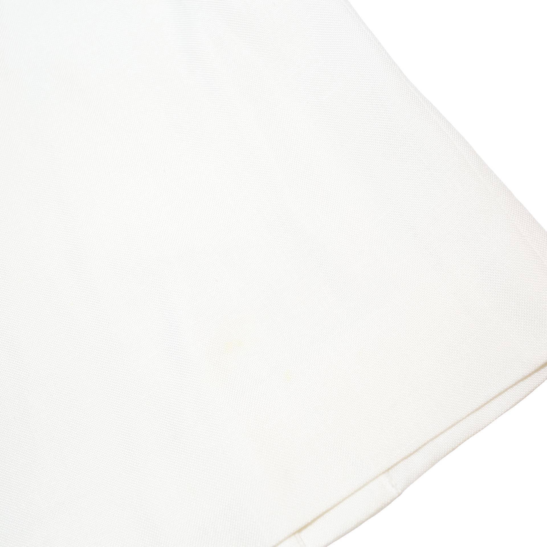 LOUIS FERAUD Womens White Pencil Knee Length Woven Skirt UK 16 Classic Style Zip