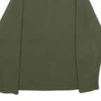 FILA Mens Green Pullover Plain Crew Neck Basic Knit Jumper Size M Polyester