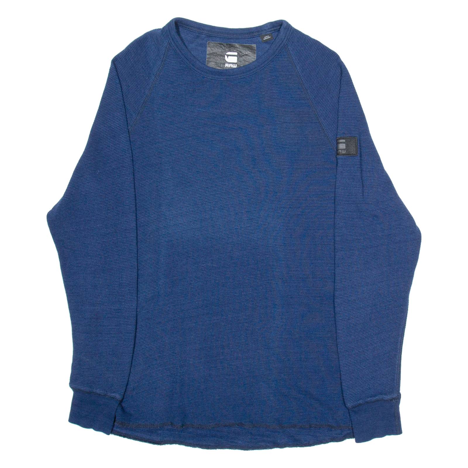 G-STAR Mens Sweatshirt Blue L