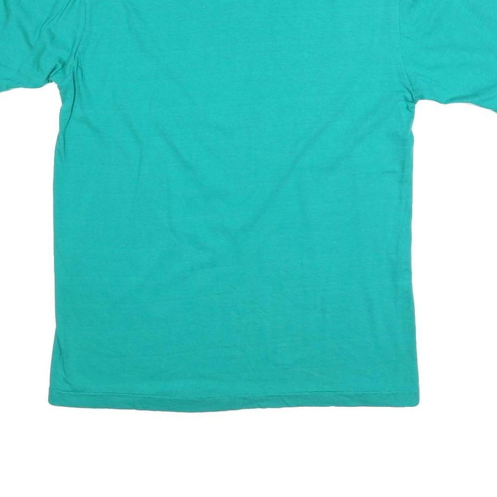 HANES Mens Turquoise Grey Cup Champions Saskatchewan Roughriders Graphic T-Shirt