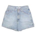 TOMMY HILFIGER Womens Denim Blue Casual Shorts S W27 Classic Fit