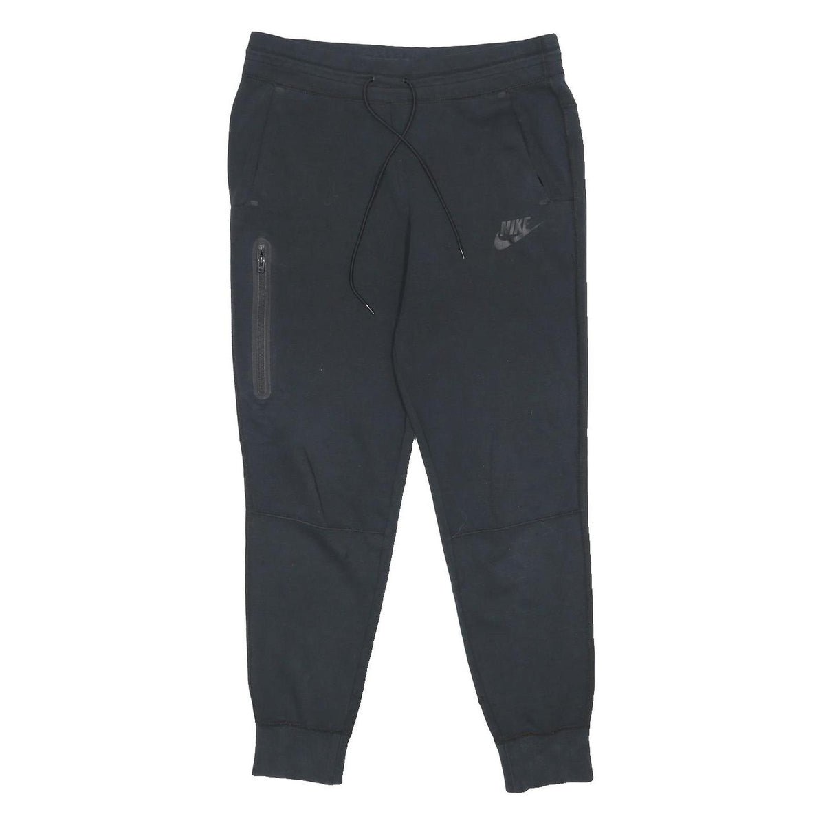 NIKE Mens Joggers Black Slim Tapered M W31 L28 Cotton Blend Casual Activewear