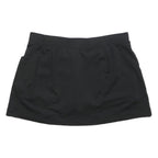 REEBOK Womens Black Polyester Blend Mini Skort UK 12 Sports Casual Activewear