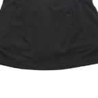 REEBOK Womens Black Polyester Blend Mini Skort UK 12 Sports Casual Activewear