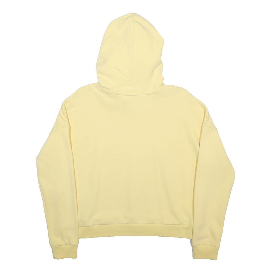 LEVI'S Womens Yellow Hoodie XS Cotton Blend Casual Pullover Sweatshirt