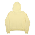 LEVI'S Womens Yellow Hoodie XS Cotton Blend Casual Pullover Sweatshirt