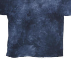 THE MOUNTAIN Mens Blue Graphic T-Shirt XL Short Sleeve Crew Neck Cotton