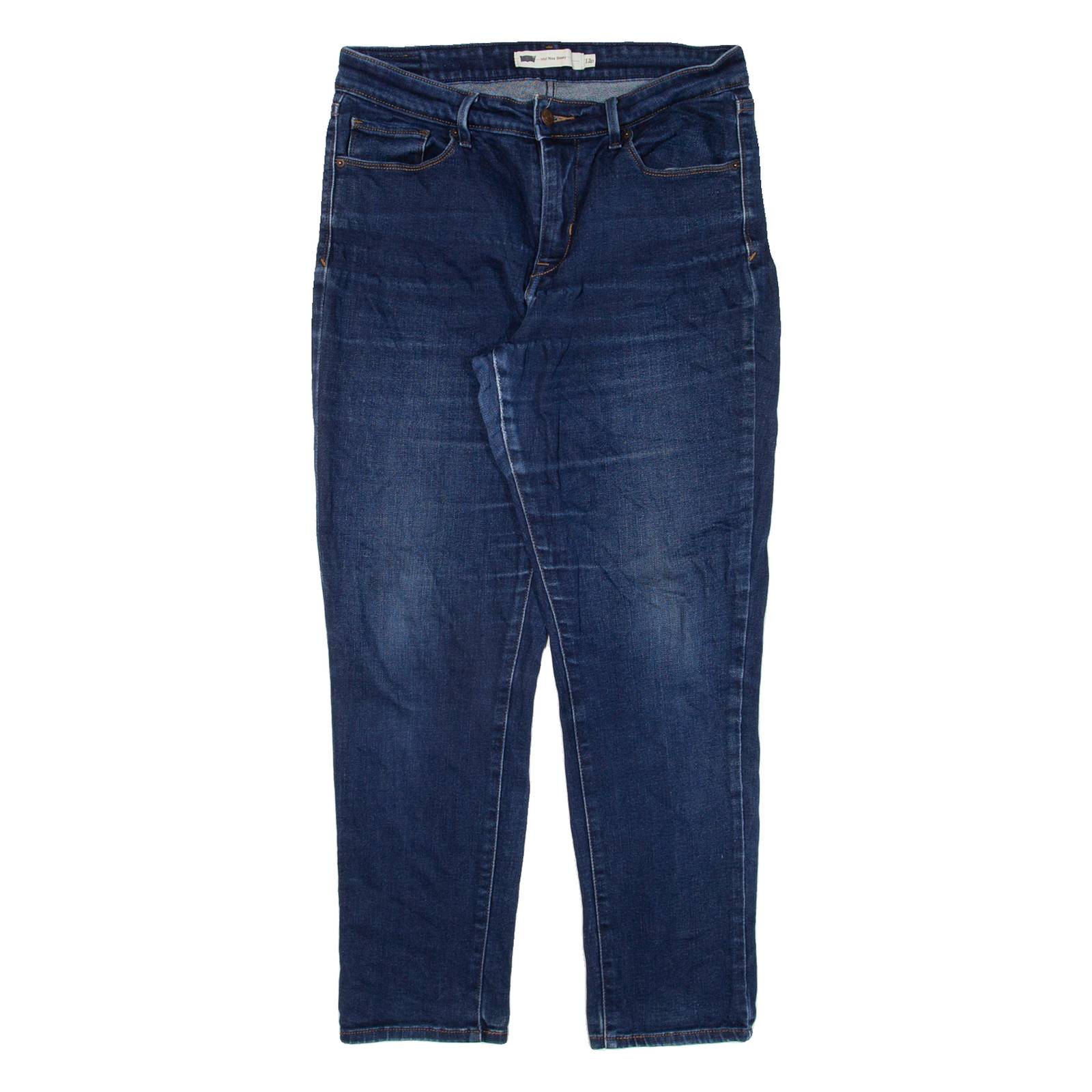LEVI'S Mid Rise Womens Jeans Blue Slim Skinny W30 L26