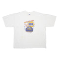 GILDAN Mens White NAPA Race In To Napa Graphic T-Shirt XL Short Sleeve Crew Neck
