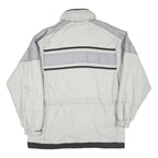 SPRINT Mens Grey & Light Grey Colourblock Outdoor Jacket L Polyester Blend Woven
