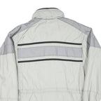 SPRINT Mens Grey & Light Grey Colourblock Outdoor Jacket L Polyester Blend Woven