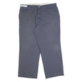 DICKIES Workwear Mens Trousers Grey Regular Straight W40 L30