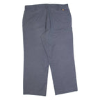 DICKIES Workwear Mens Trousers Grey Regular Straight W40 L30