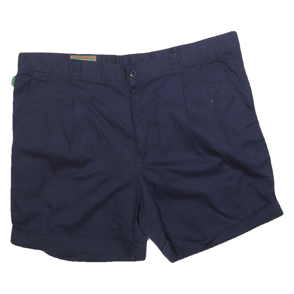 EUROPEAN PROJECT Mens Shorts Navy Blue Casual XL W40 Cotton Blend Comfortable