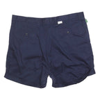 EUROPEAN PROJECT Mens Shorts Navy Blue Casual XL W40 Cotton Blend Comfortable