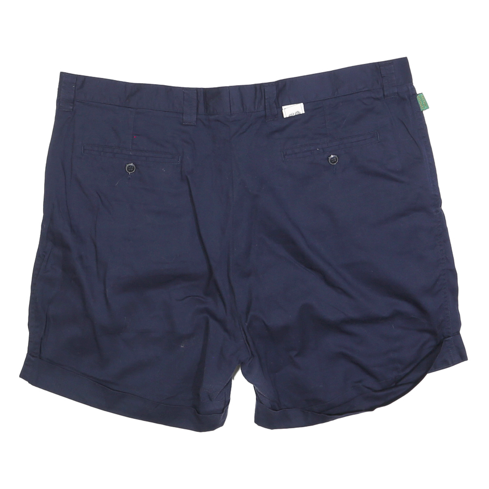 EUROPEAN PROJECT Mens Shorts Navy Blue Casual XL W40 Cotton Blend Comfortable